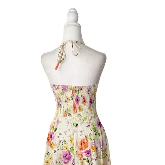 Favorite Daughter Halting Traffic Floral Maxi Dress 6 NEW - Picture 6 of 10